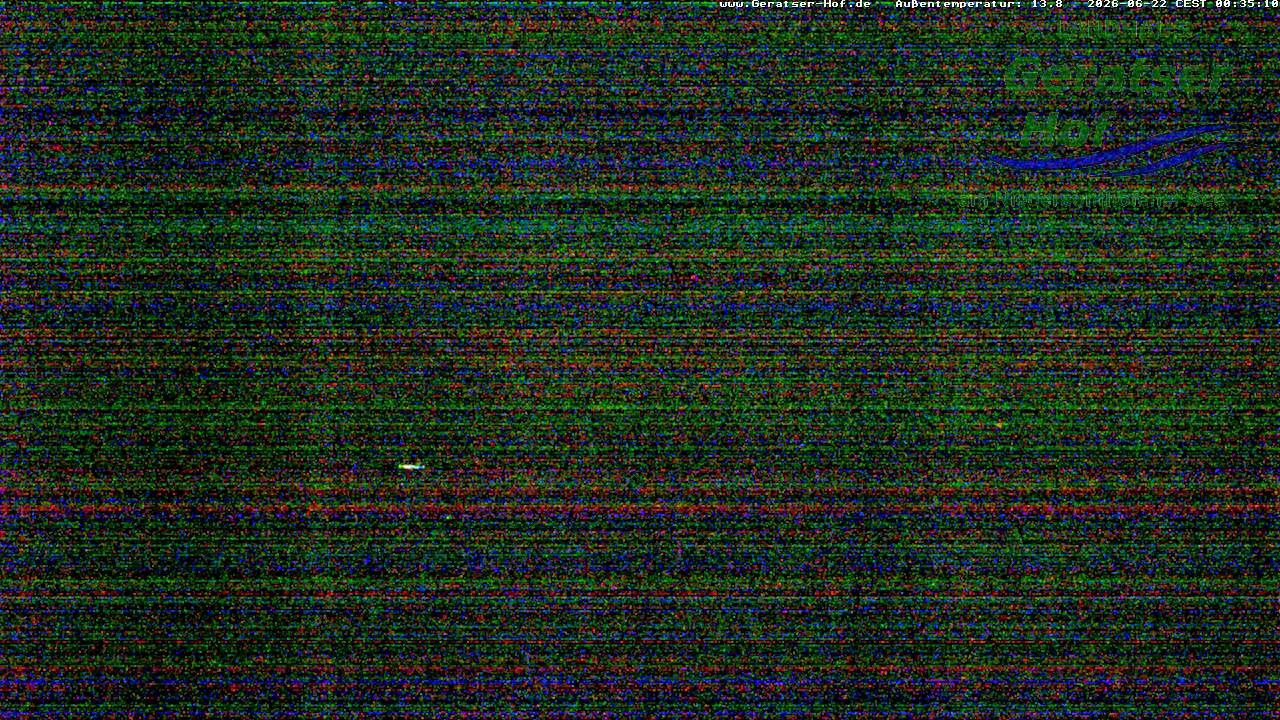Archiv Foto Webcam Blick vom Geratser Hof auf die Niedersonthofener Seen