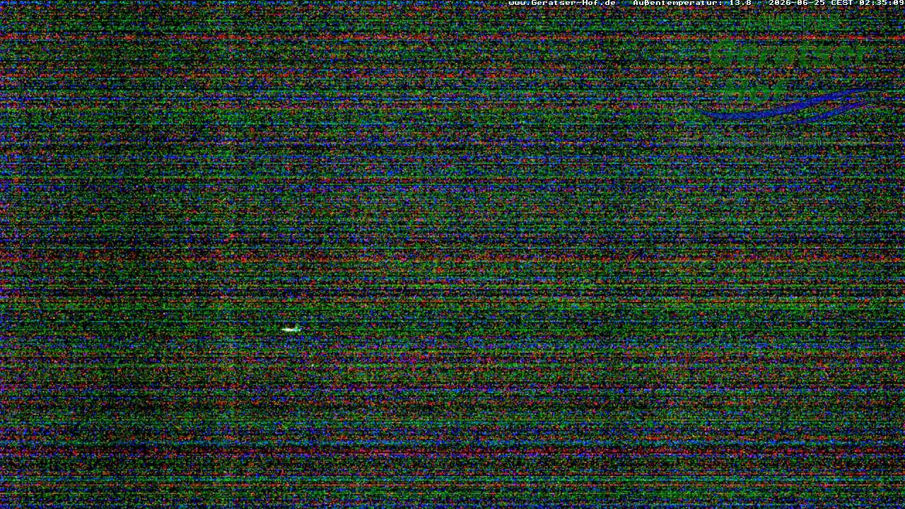 Archived image Webcam Geratser Hof near Waltenhofen