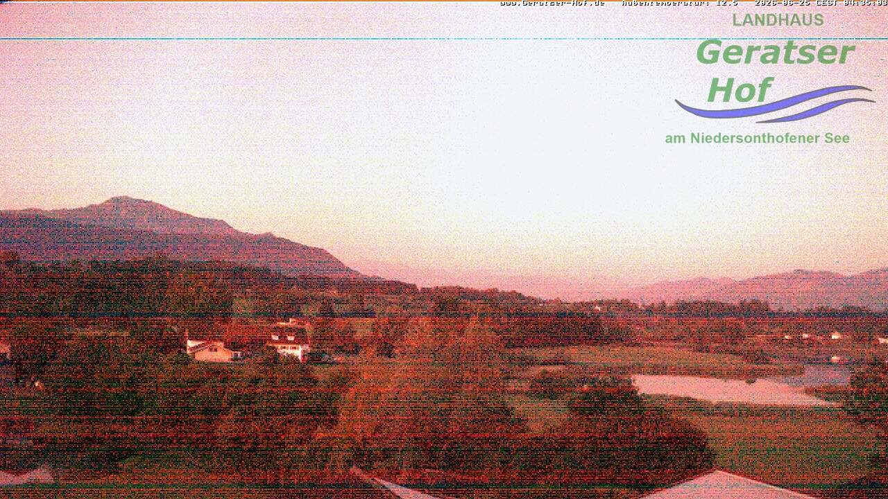 Archived image Webcam Geratser Hof near Waltenhofen