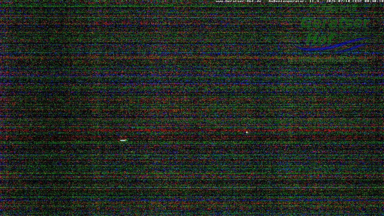 Archiv Foto Webcam Blick vom Geratser Hof auf die Niedersonthofener Seen