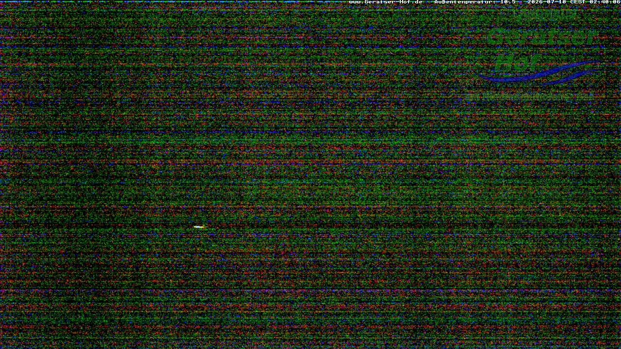 Archiv Foto Webcam Blick vom Geratser Hof auf die Niedersonthofener Seen