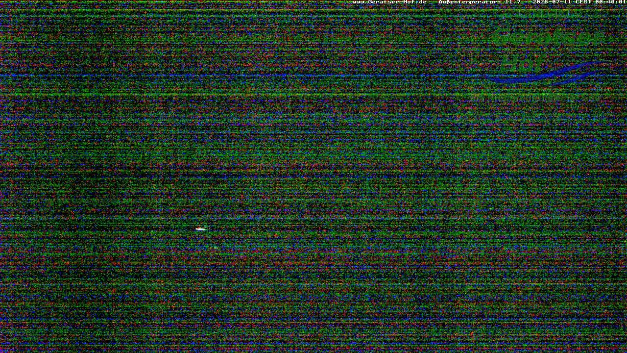 Archiv Foto Webcam Blick vom Geratser Hof auf die Niedersonthofener Seen