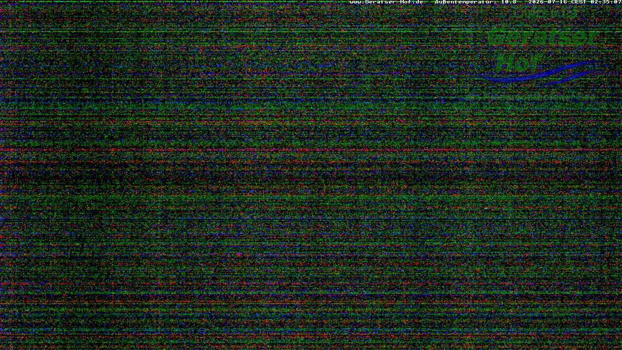 Archived image Webcam Geratser Hof near Waltenhofen