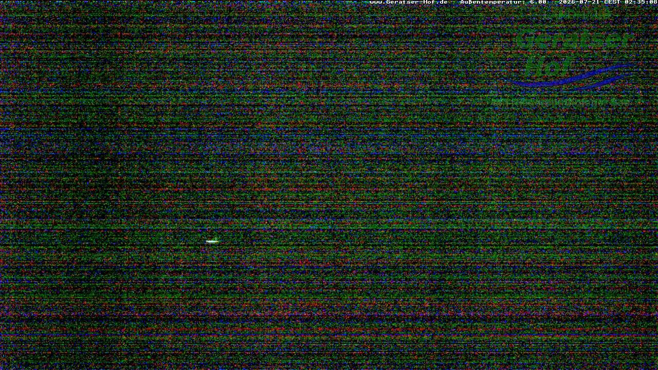 Archiv Foto Webcam Blick vom Geratser Hof auf die Niedersonthofener Seen