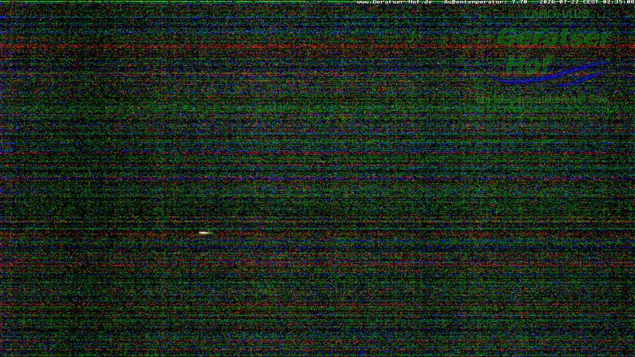 Archiv Foto Webcam Blick vom Geratser Hof auf die Niedersonthofener Seen