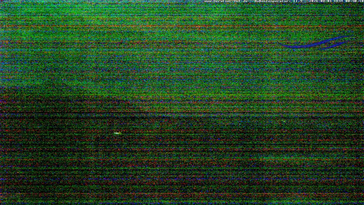 Archiv Foto Webcam Blick vom Geratser Hof auf die Niedersonthofener Seen