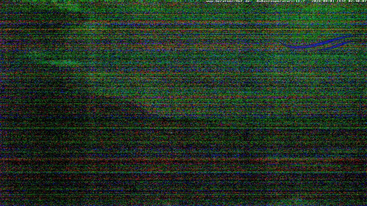 Archiv Foto Webcam Blick vom Geratser Hof auf die Niedersonthofener Seen