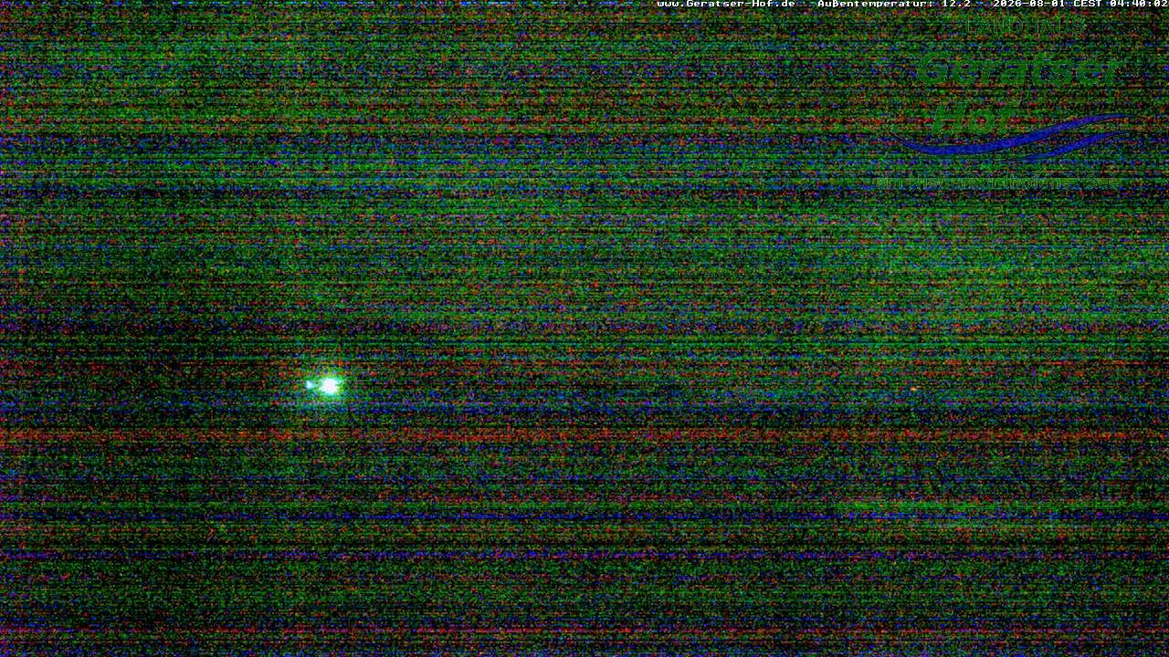 Archiv Foto Webcam Blick vom Geratser Hof auf die Niedersonthofener Seen