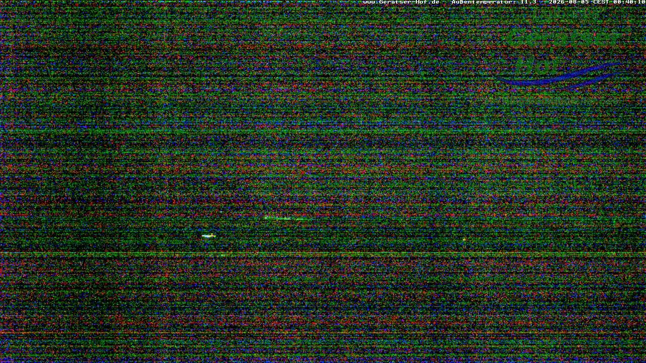 Archiv Foto Webcam Blick vom Geratser Hof auf die Niedersonthofener Seen
