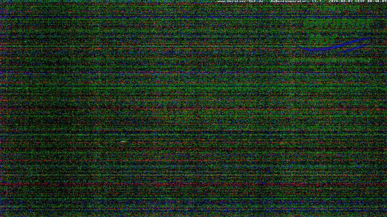 Archiv Foto Webcam Blick vom Geratser Hof auf die Niedersonthofener Seen