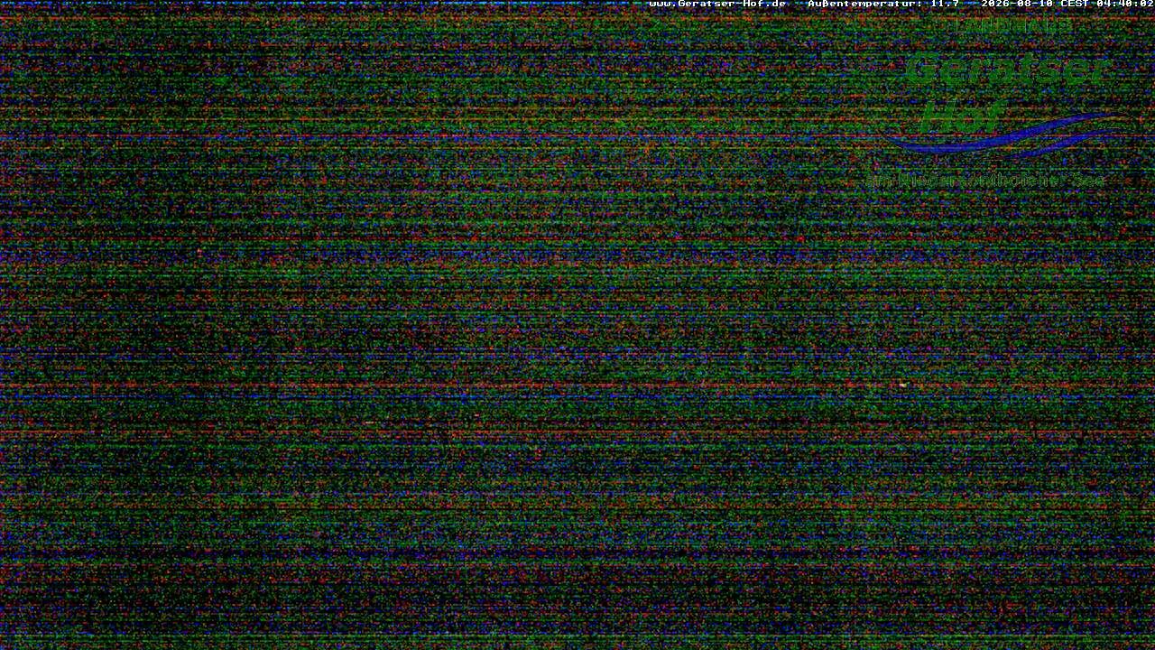 Archiv Foto Webcam Blick vom Geratser Hof auf die Niedersonthofener Seen