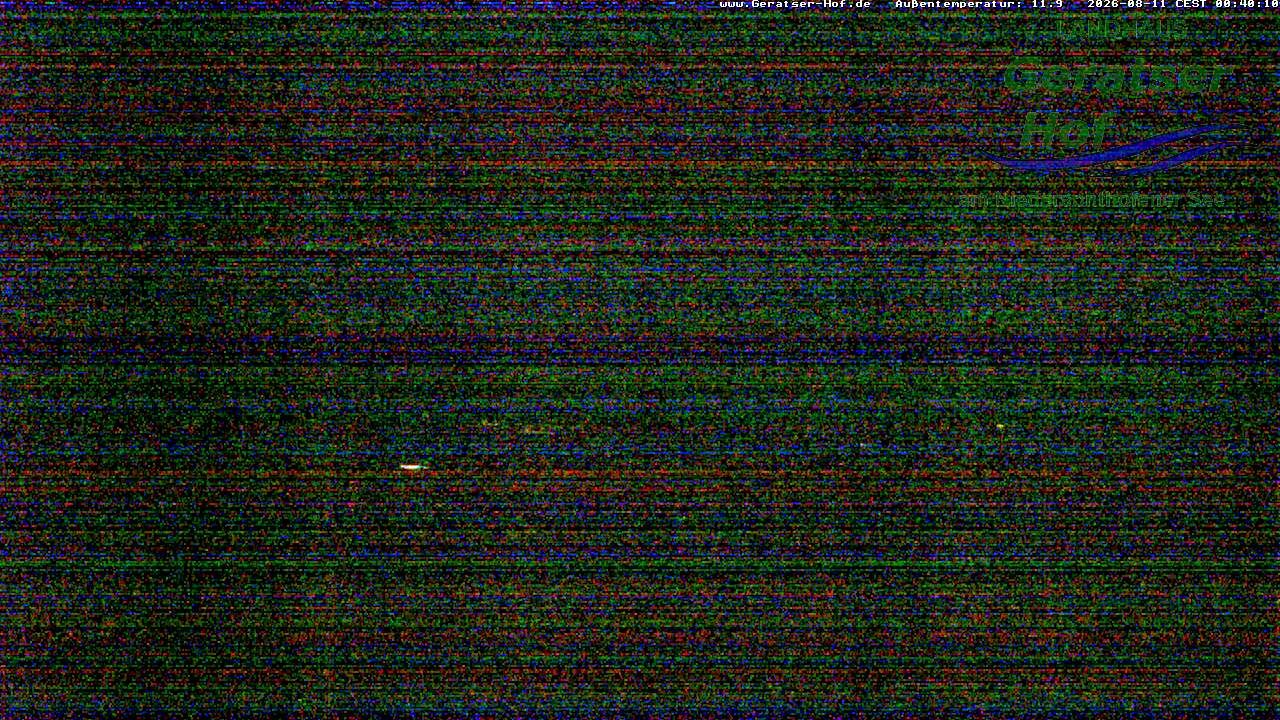 Archiv Foto Webcam Blick vom Geratser Hof auf die Niedersonthofener Seen