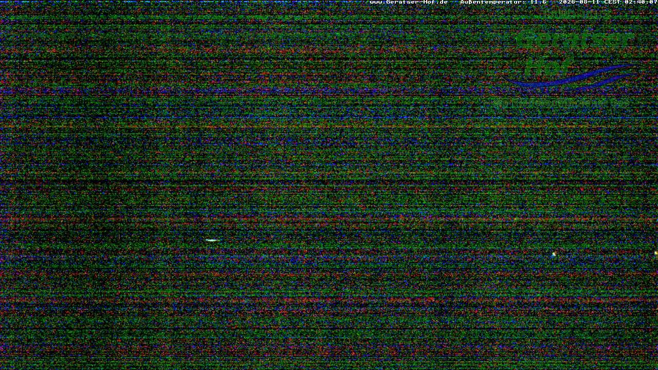 Archiv Foto Webcam Blick vom Geratser Hof auf die Niedersonthofener Seen