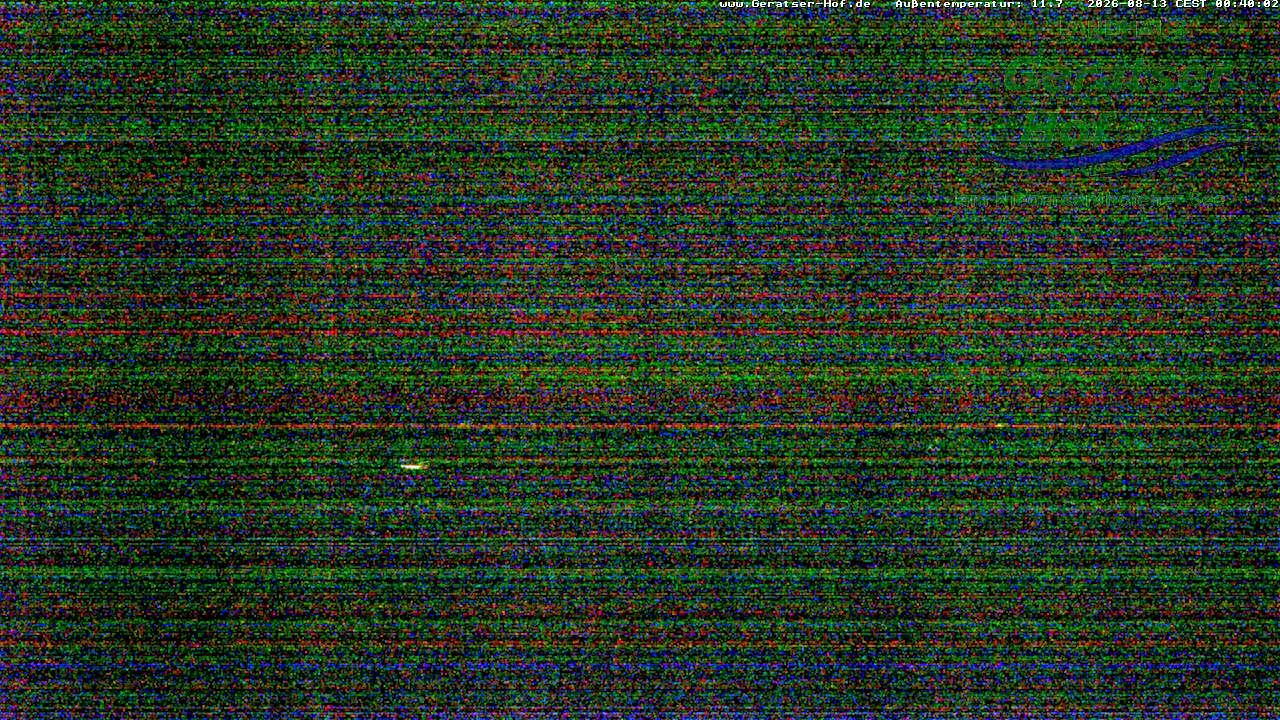 Archiv Foto Webcam Blick vom Geratser Hof auf die Niedersonthofener Seen