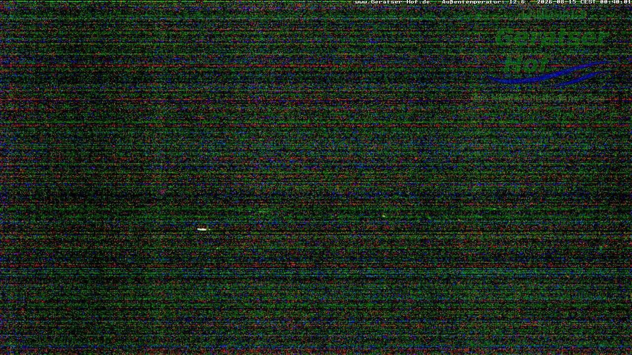 Archiv Foto Webcam Blick vom Geratser Hof auf die Niedersonthofener Seen