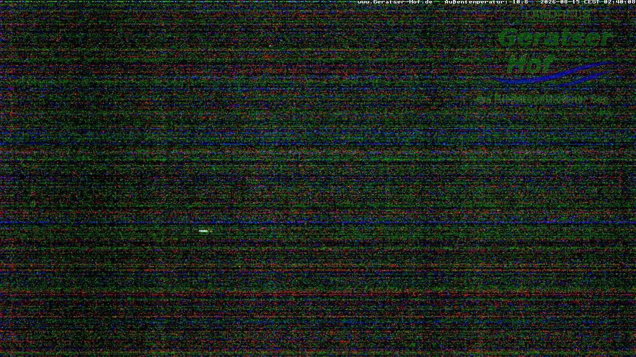 Archiv Foto Webcam Blick vom Geratser Hof auf die Niedersonthofener Seen