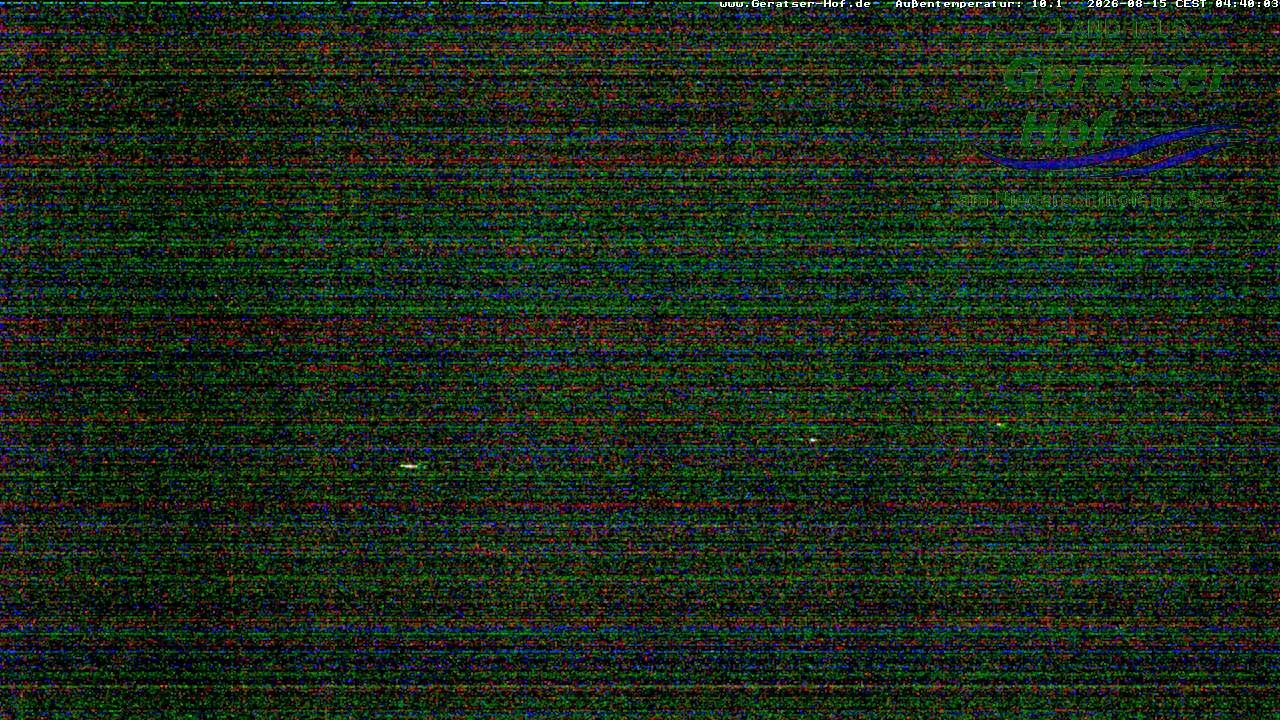 Archiv Foto Webcam Blick vom Geratser Hof auf die Niedersonthofener Seen