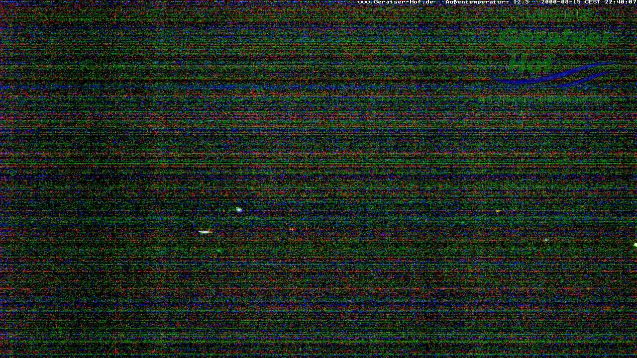 Archiv Foto Webcam Blick vom Geratser Hof auf die Niedersonthofener Seen