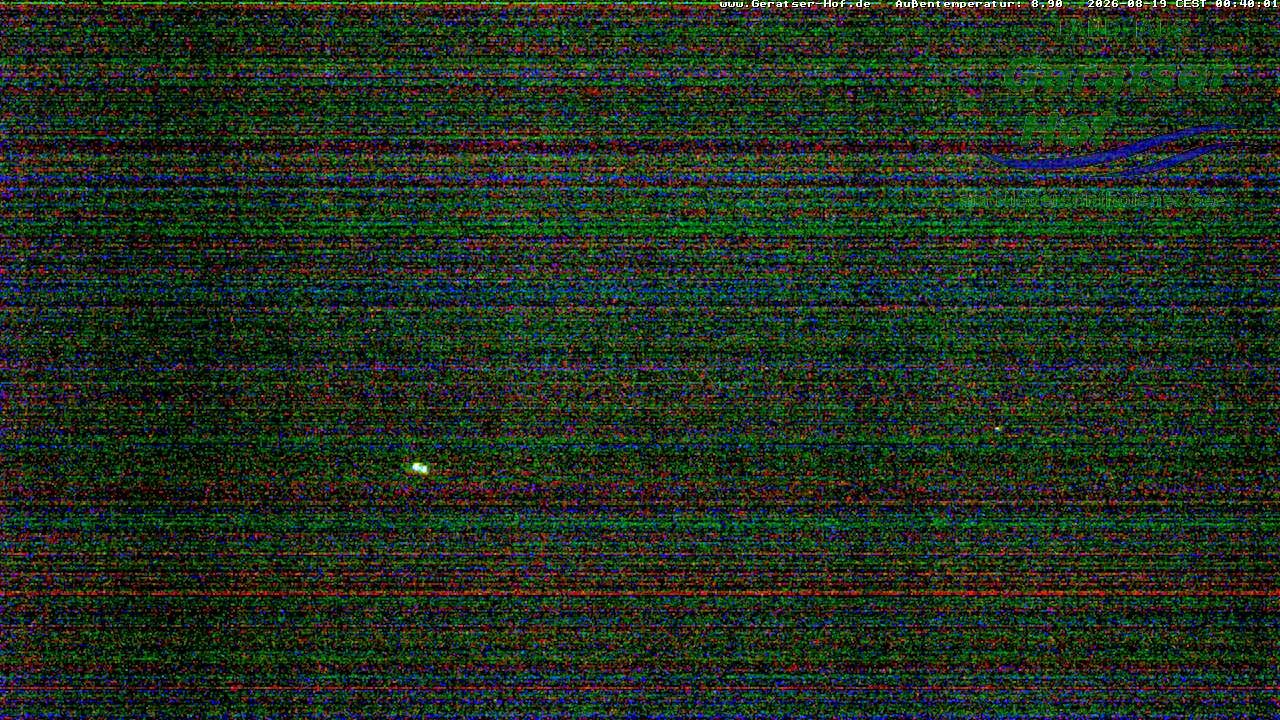 Archiv Foto Webcam Blick vom Geratser Hof auf die Niedersonthofener Seen