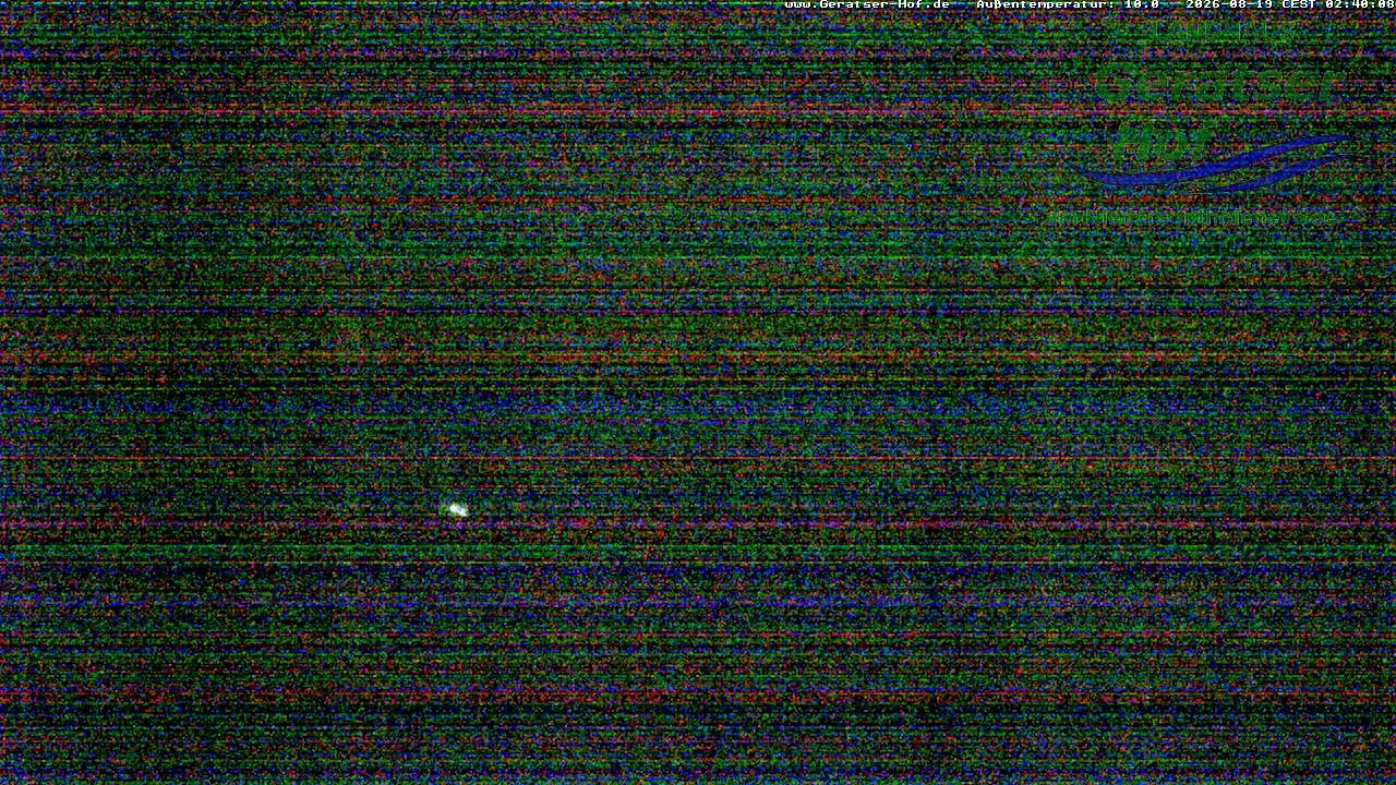 Archiv Foto Webcam Blick vom Geratser Hof auf die Niedersonthofener Seen