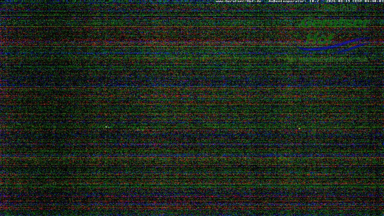 Archiv Foto Webcam Blick vom Geratser Hof auf die Niedersonthofener Seen