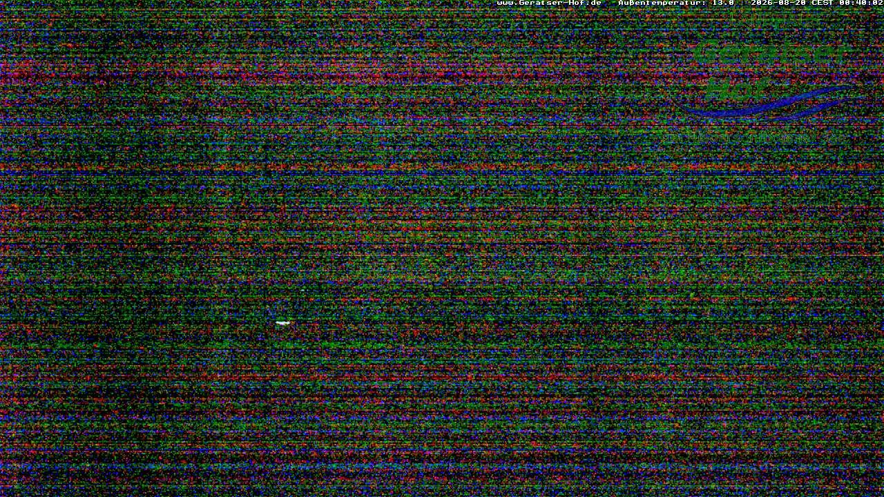 Archiv Foto Webcam Blick vom Geratser Hof auf die Niedersonthofener Seen