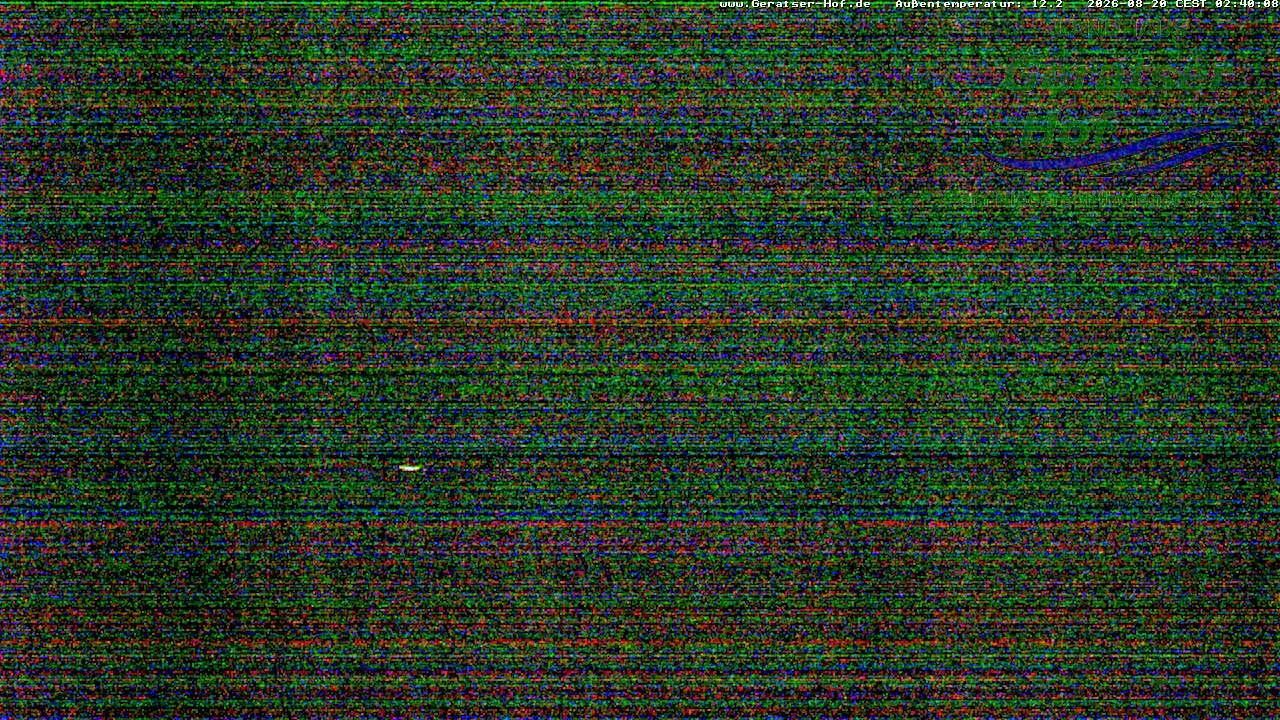 Archiv Foto Webcam Blick vom Geratser Hof auf die Niedersonthofener Seen