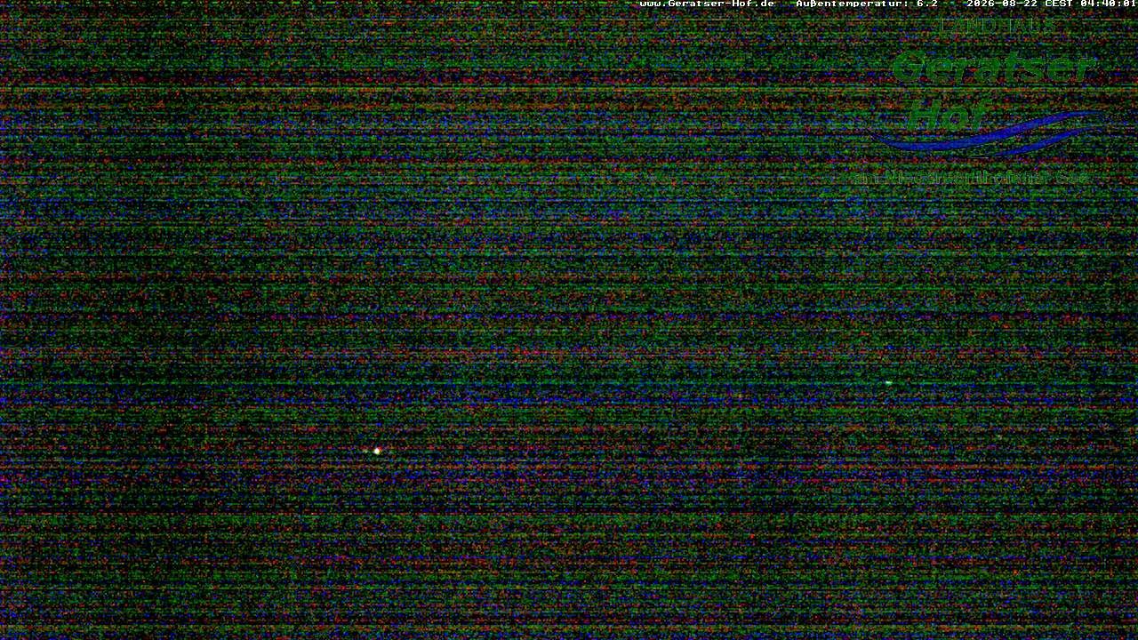 Archiv Foto Webcam Blick vom Geratser Hof auf die Niedersonthofener Seen