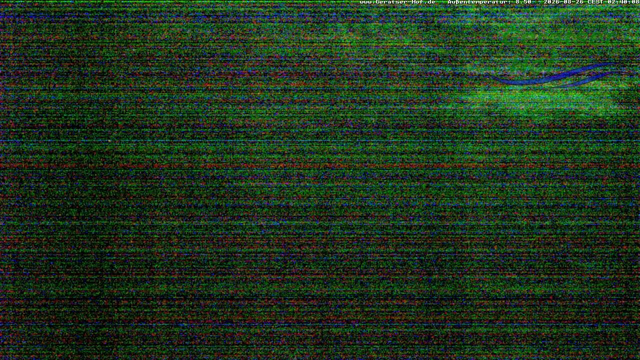 Archiv Foto Webcam Blick vom Geratser Hof auf die Niedersonthofener Seen