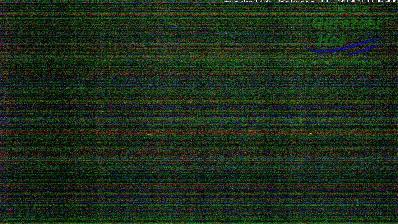 Archiv Foto Webcam Blick vom Geratser Hof auf die Niedersonthofener Seen