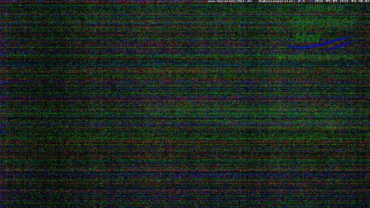 Archiv Foto Webcam Blick vom Geratser Hof auf die Niedersonthofener Seen