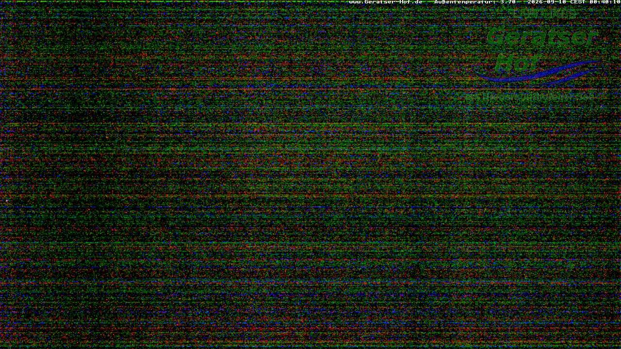 Archiv Foto Webcam Blick vom Geratser Hof auf die Niedersonthofener Seen