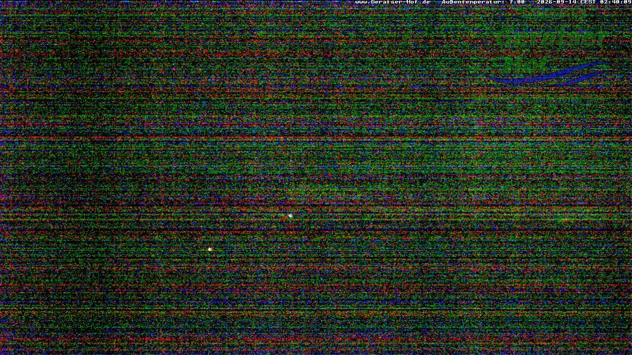 Archiv Foto Webcam Blick vom Geratser Hof auf die Niedersonthofener Seen