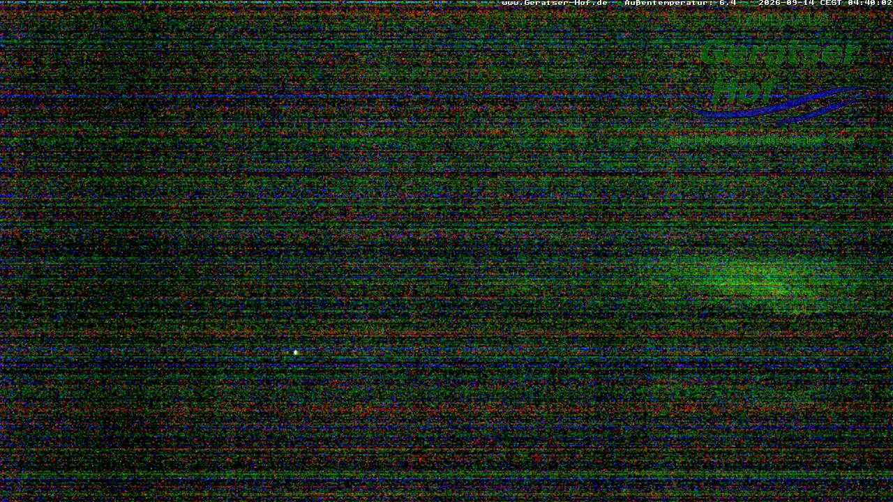 Archiv Foto Webcam Blick vom Geratser Hof auf die Niedersonthofener Seen