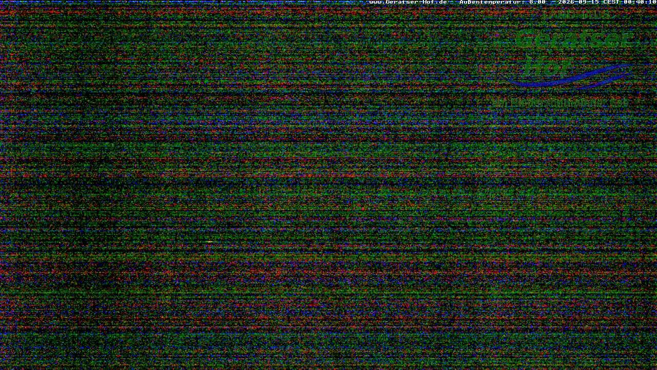 Archiv Foto Webcam Blick vom Geratser Hof auf die Niedersonthofener Seen
