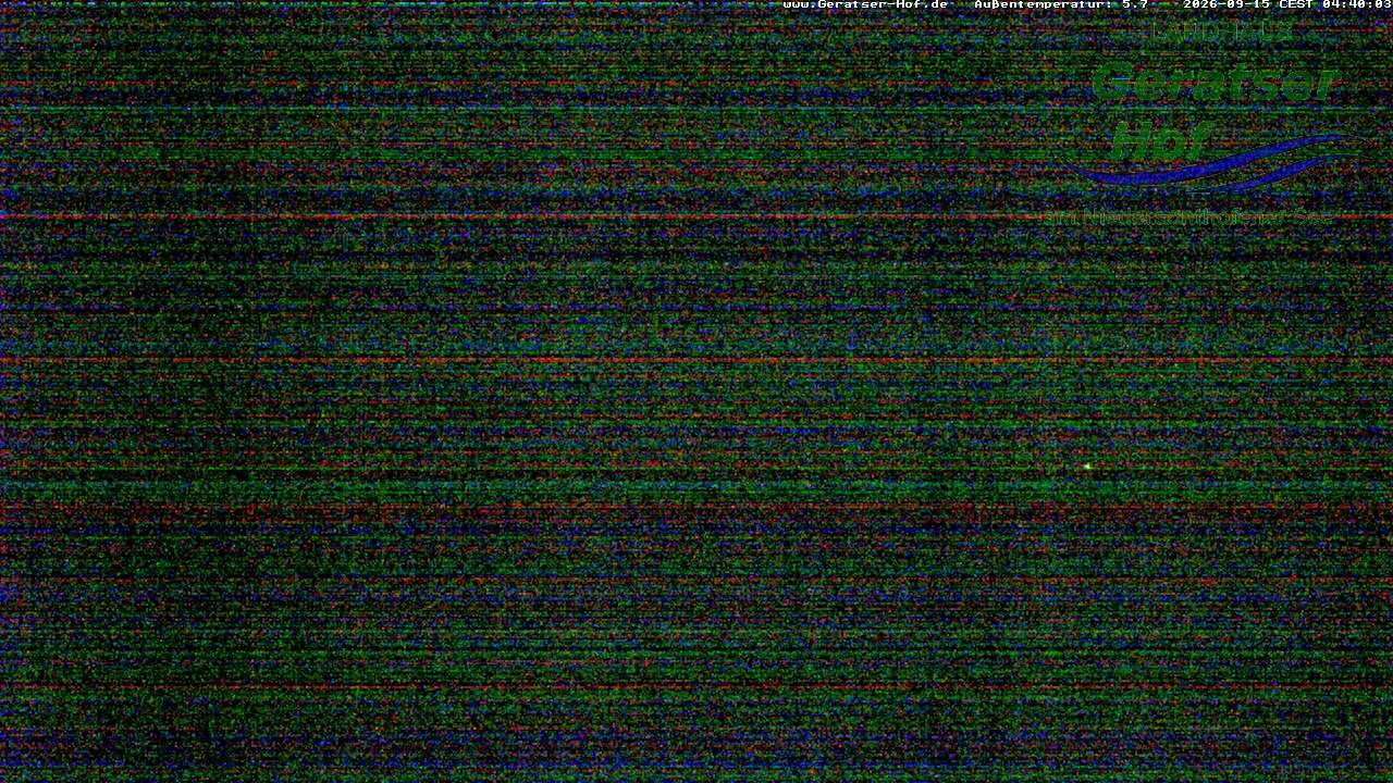 Archiv Foto Webcam Blick vom Geratser Hof auf die Niedersonthofener Seen