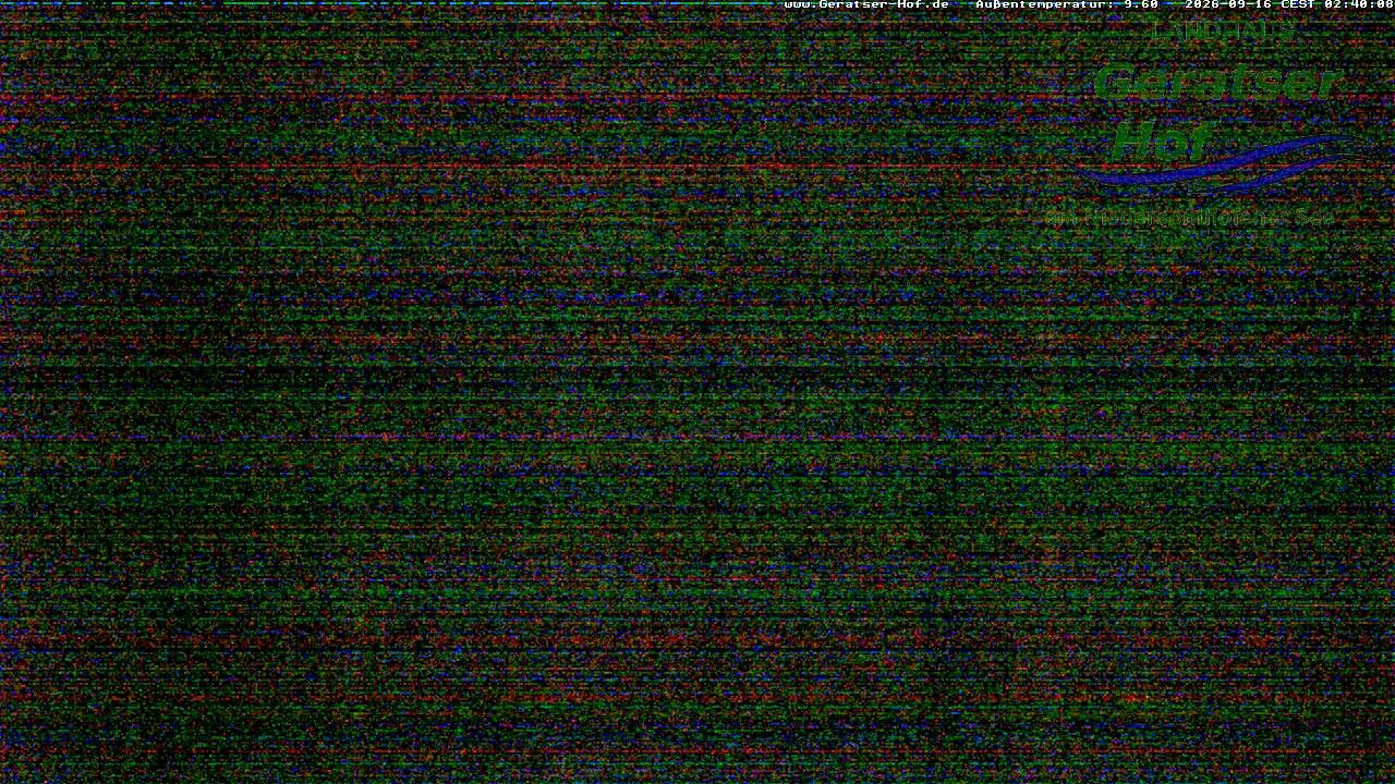 Archiv Foto Webcam Blick vom Geratser Hof auf die Niedersonthofener Seen