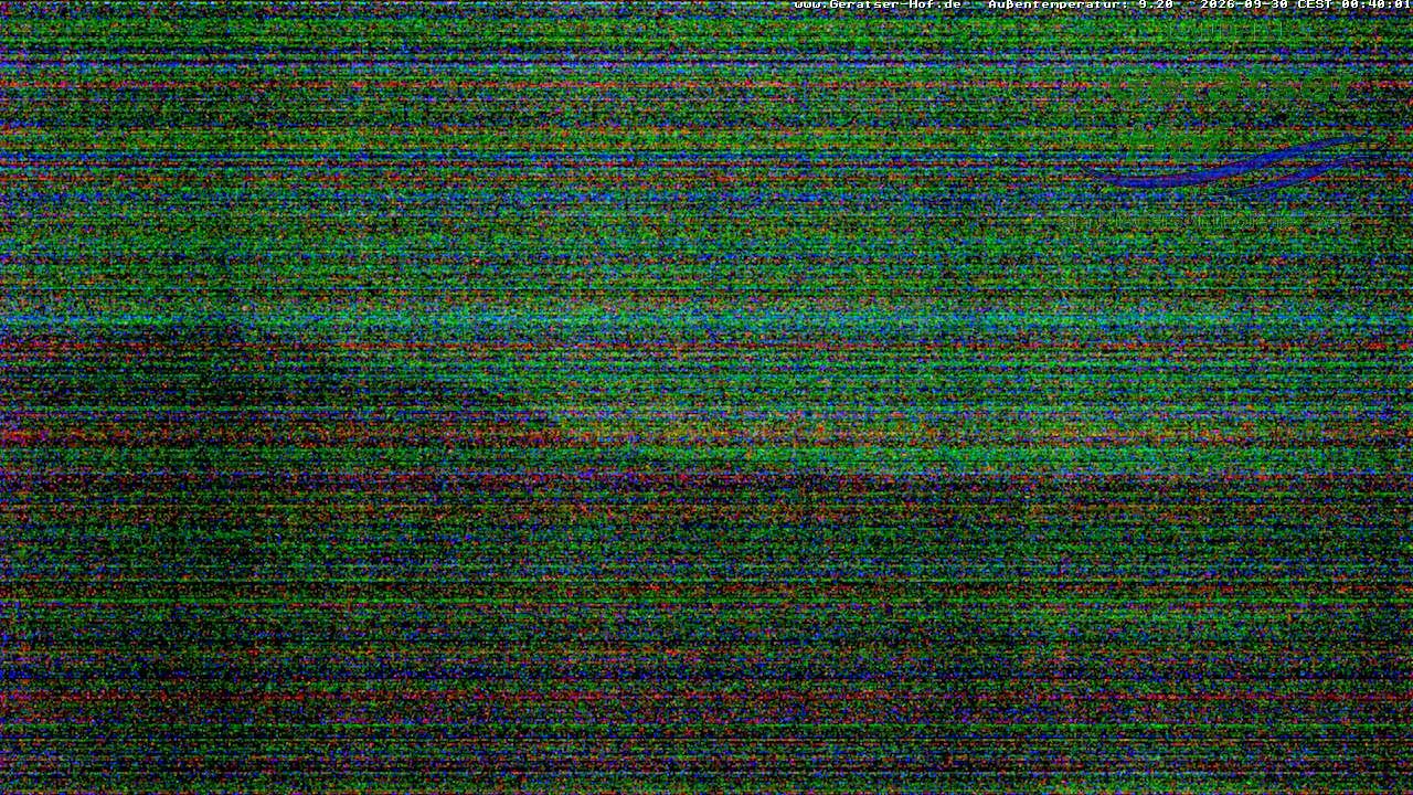 Archiv Foto Webcam Blick vom Geratser Hof auf die Niedersonthofener Seen