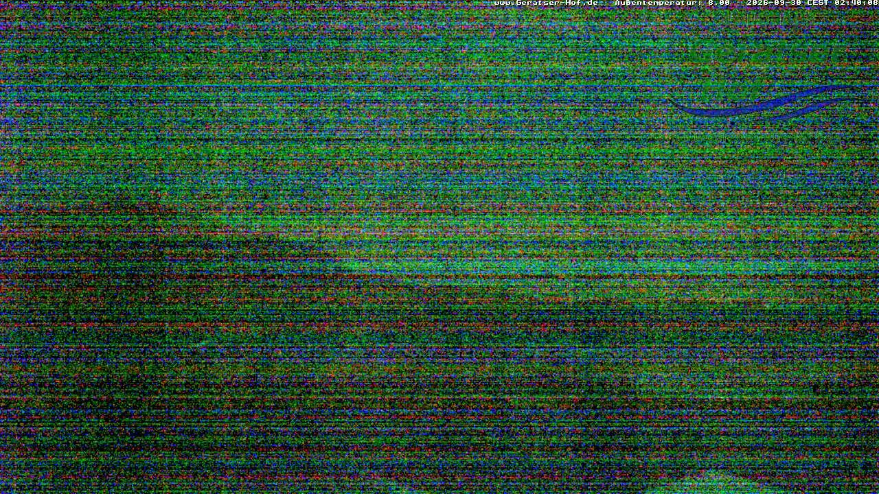 Archiv Foto Webcam Blick vom Geratser Hof auf die Niedersonthofener Seen