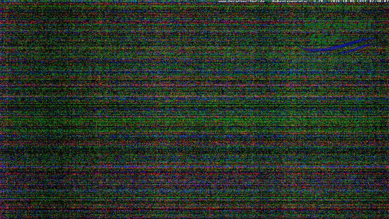 Archiv Foto Webcam Blick vom Geratser Hof auf die Niedersonthofener Seen
