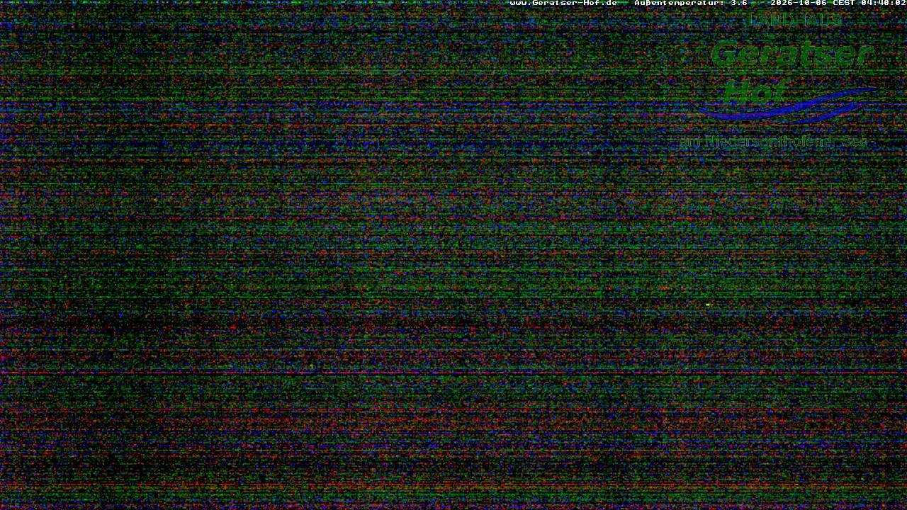 Archiv Foto Webcam Blick vom Geratser Hof auf die Niedersonthofener Seen