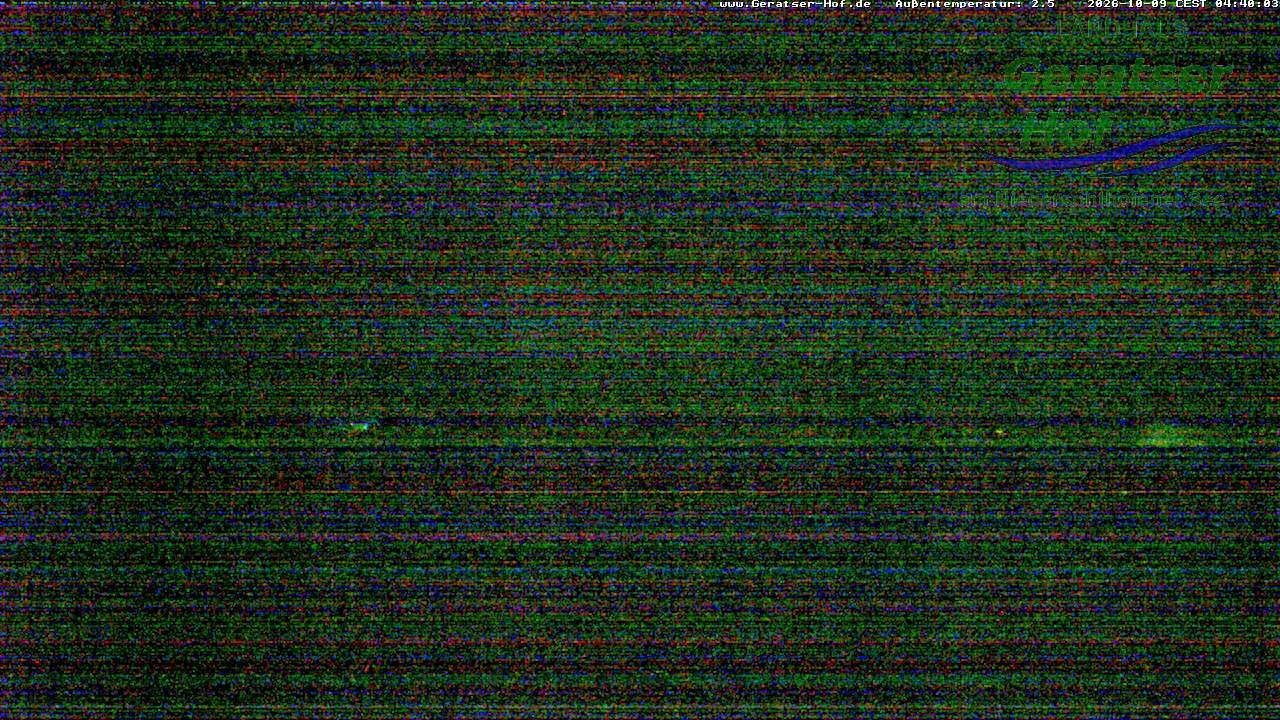 Archived image Webcam Geratser Hof near Waltenhofen
