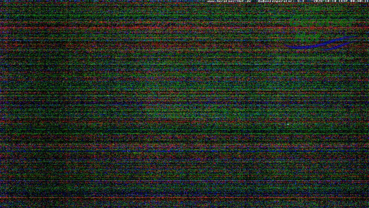 Archiv Foto Webcam Blick vom Geratser Hof auf die Niedersonthofener Seen