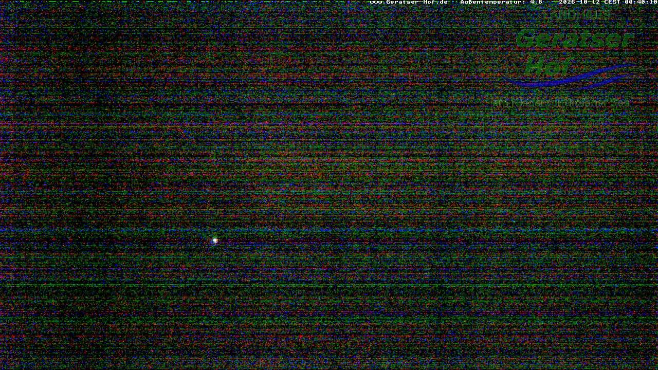 Archiv Foto Webcam Blick vom Geratser Hof auf die Niedersonthofener Seen