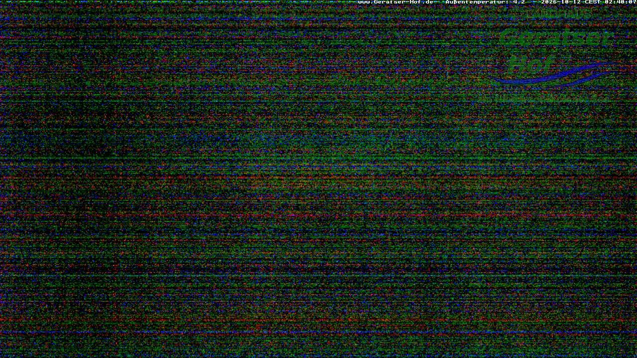 Archiv Foto Webcam Blick vom Geratser Hof auf die Niedersonthofener Seen