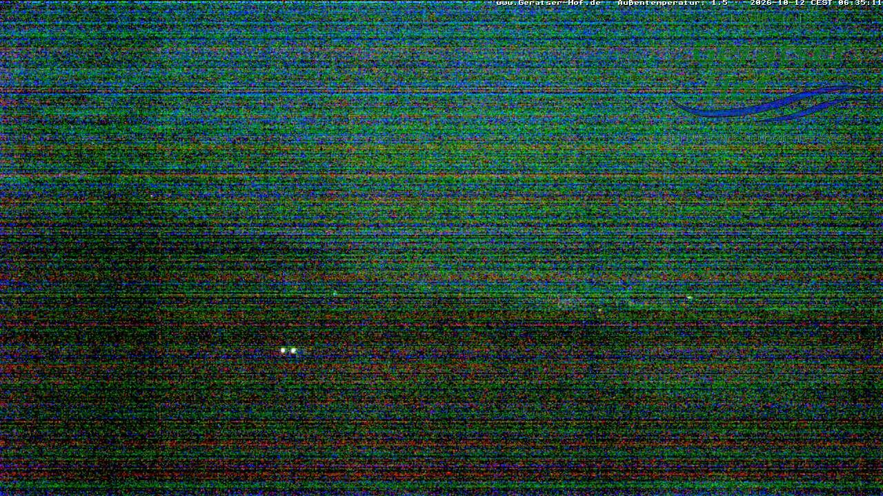 Archiv Foto Webcam Blick vom Geratser Hof auf die Niedersonthofener Seen