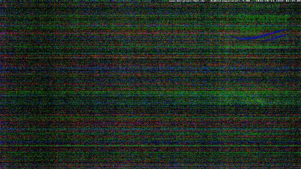 Archiv Foto Webcam Blick vom Geratser Hof auf die Niedersonthofener Seen