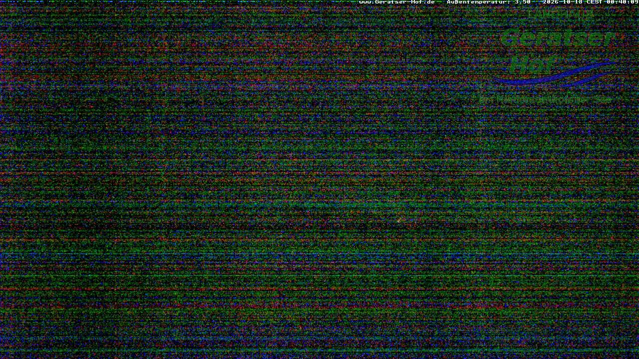 Archiv Foto Webcam Blick vom Geratser Hof auf die Niedersonthofener Seen