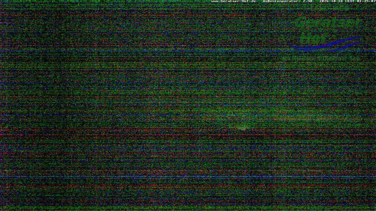 Archiv Foto Webcam Blick vom Geratser Hof auf die Niedersonthofener Seen