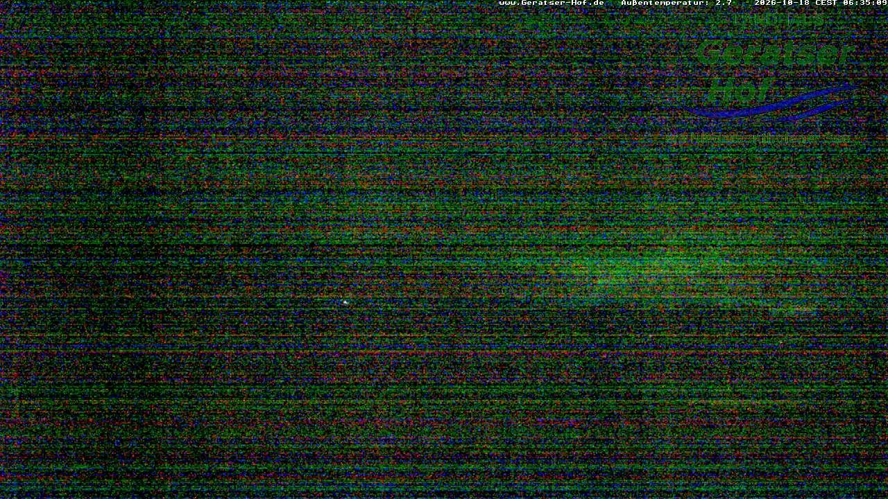 Archiv Foto Webcam Blick vom Geratser Hof auf die Niedersonthofener Seen